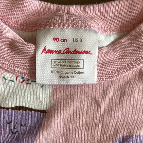Hanna Andersson pajama shortie set (3t) - Picture 4 of 4